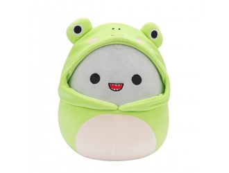 Jucarie de plus 30 cm, Rechinul Gordon imbracat, Squishmallows