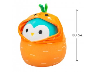 Jucarie de plus 30 cm, Bufnita Winston imbracata, Squishmallows