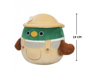 Jucarie de plus 19 cm, Ratusca cu palarie Avery, Squishmallows