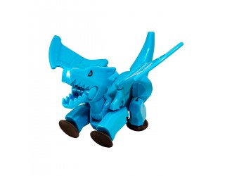 Figurina Dragon albastru cu ventuze Stikbot Mega