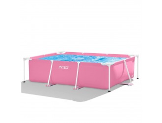 Piscina Dreptunghiulara Intex Rectangular Frame, Cadru Metalic, 220 x 150 x 60 cm, 1622 L, Montaj 30 min