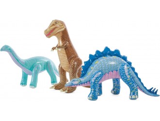 Centru de joaca gonflabil “Dino Land” 201x201x36 cm, 410 L, pana la 81 kg, 2+, INTEX