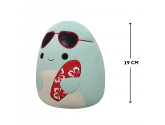 Jucarie de plus 19 cm, Perry Delfinul cu ochelari de soare, Squishmallows