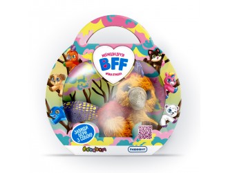 Jucarie-bratara de plus, surpriza S4, Animalut BFF, diverse tipuri, Sbabam 