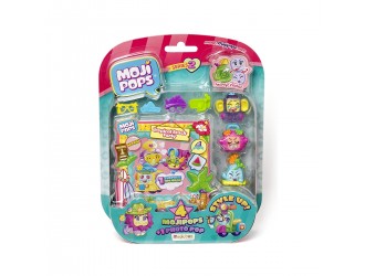 Set de joaca cu 4 figurine si accesorii, Photo Pop, Moji Pops S2