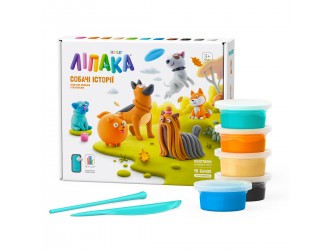 Mega Set cu pasta de modelat care se usuca in 24h Catelusi Lipaka