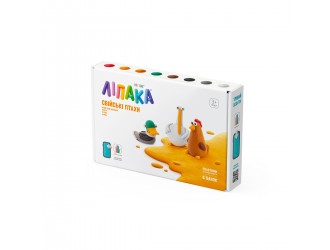 Set Pasta de modelat care se usuca in 24h, 3 tipuri de pasari domestice, Lipaka