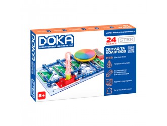 Constructor electronic DOKA "Lumina Si Culoare RGB"
