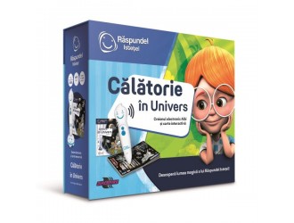 Pachet Raspundel Istetel, creion si carte Calatorie in univers