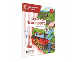 Raspundel Istetel, carte cu autocolante, Mijloace de transport