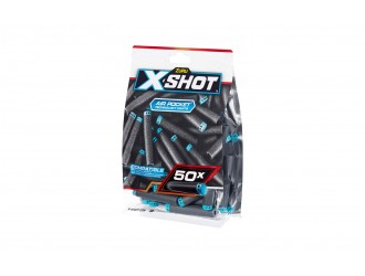Cartuse rezerva, X-SHOT, ZURU, 50 bucati 02597