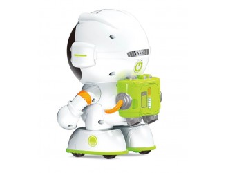 Jucarie Robot interactiv inteligent cu functii alb-verde, ZJA349378