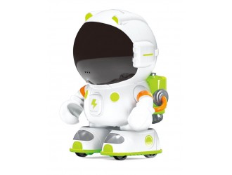 Jucarie Robot interactiv inteligent cu functii alb-verde, ZJA349378