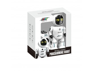 Jucarie Robot Inteligent cu telecomanda cu programare functii, inaltime 26cm