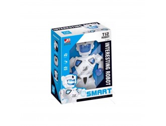 Jucarie Robot cu sunete si lumini, rotire 360, T12 Smart Funny Robot