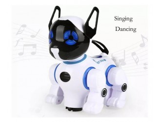 Jucarie Caine Robot cu telecomanda Max Inteligent Robot