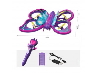 Jucarie Fluture zburator cu telecomanda, acumulator, USB