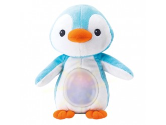 Jucarie Pinguin de plus cu sunete si lumini Winfun