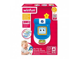 Jucarie Telefon Flip Up cu sunete si lumini Winfun