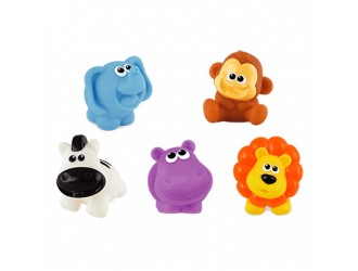 Set 5 figurine animale din jungle Winfun