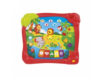 Jucarie Tableta educativa Jungla cu sunete si lumini, engleza, Winfun