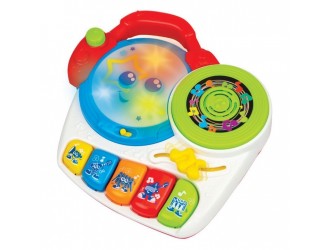 Jucarie bebelusi DJ Mixer cu sunete si lumini Winfun