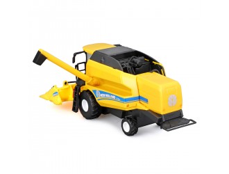 Macheta Combina New Holland TC5.90 pentru porumb Bburago Farm