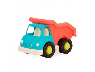 Camion Basculanta portocaliu-albastru Battat
