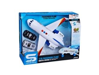 Avion cu frictiune, sunete si lumini, 1:16, jstoys, ZJA347492