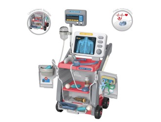 Joc de rol Doctor, Aparat medical cu accesorii sunete si lumini, ZJA319983