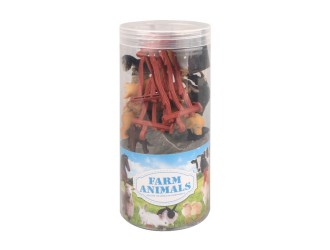 Set cu 14 figurine, Caini, in tub, ZJA325811