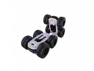  Masina cu telecomanda cu diverse functii si sunete, luminite multicolore, 2.4G, rasturnare 360, ZJA335255