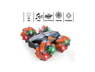 Masina cu telecomanda, sunete si lumini, acumul. 3.7V, rotire 360, 2.4G, ZJA303682