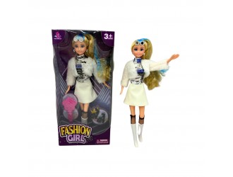 Papusa 29 cm, Fashion Girl, cu accesorii par, 3 tipuri