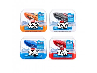 Jucarie inotatoare Barca, Robo Boats, ZURU, in asortiment