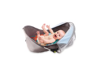 Patut pliabil pt voiaj cu plasa antiinsecte pt baietel, ZJA267595