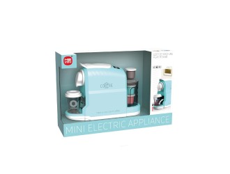 Set Jucarie Aparat de cafea albastru cu sunete, lumini si accesorii, ZJA343930