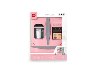 Jucarie Frigider roz cu fum, sunete, lumini si accesorii, ZJA348213
