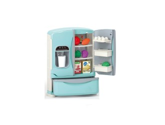 Jucarie Frigider albastru cu fum, sunete, lumini si accesorii, ZJA354245