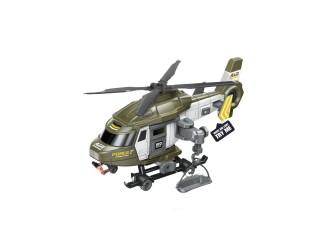 Jucarie Elicopter cu inertie, sunete si lumini, 1:16, jstoys, ZJA329902