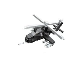 Set de constructie Elicopter negru 262 el., ZJA351207