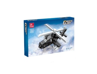 Set de constructie Elicopter negru 262 el., ZJA351207