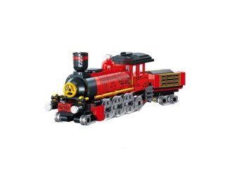 Set de constructie 3 in 1 Tren rosu 305 el., ZJA351336