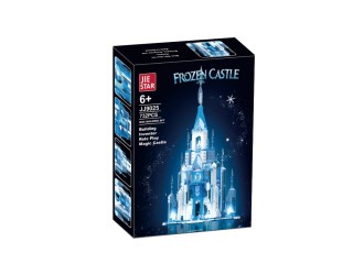 Set de constructie Castelul inghetat cu LED 732 el., ZJA351349