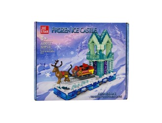 Set de constructie Castel cu sanie si ren 929 el., ZJA351320