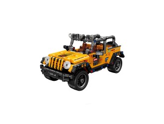 Set de constructie Masina galbena cu RC si cu accumulator 521 el., ZJA351307