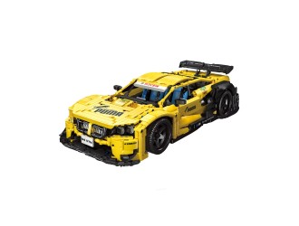 Set de constructie Masina cu RC 1:10 galbena 2676 el., ZJA351076