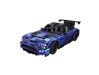 Set de constructie Masina cu RC 1:8 violet 2886 el., ZJA351077