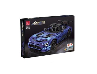 Set de constructie Masina cu RC 1:8 violet 2886 el., ZJA351077