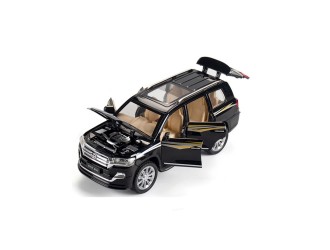 Macheta auto Toyota Land Cruiser, 1:24, metal, cu sunete si lumini, ZJA357763